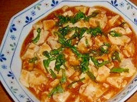 レンジでお手軽★マーボー豆腐